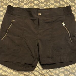 Athleta Trek Shorts with Zippered Pockets